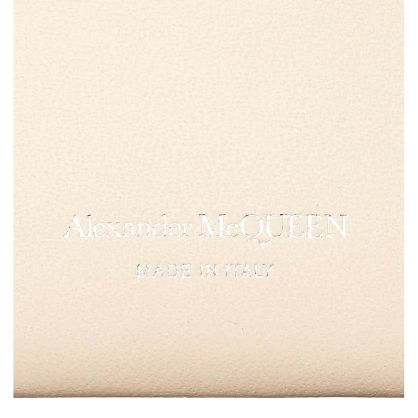 Alexander McQueen Alexander McQueen The Jewelled Hobo Bag in White Leather with Silver Knuckle White Leather Never worn - Box View