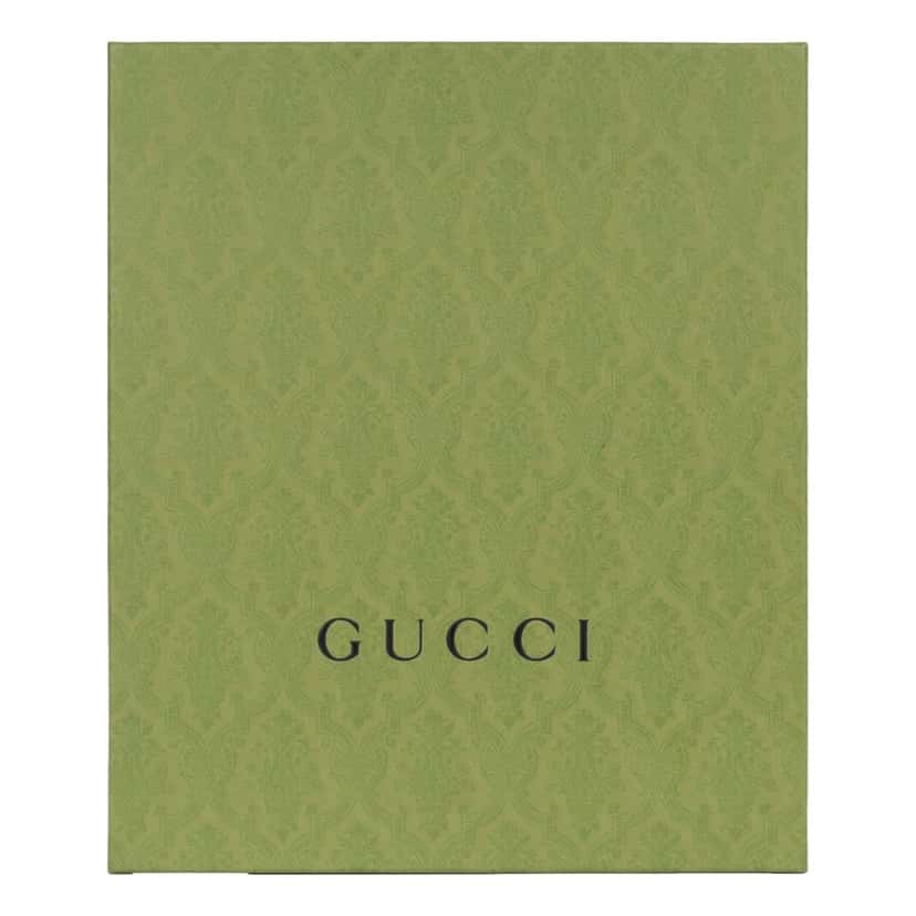 Gucci Gucci Jumbo GG Canvas Leather Black Bifold Wallet Black Canvas Never worn - Model View
