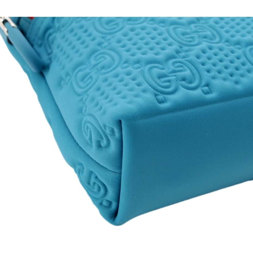 Gucci Gucci GG Scuba Pouch Small Clutch Bag Blue Blue Good condition - Inside View