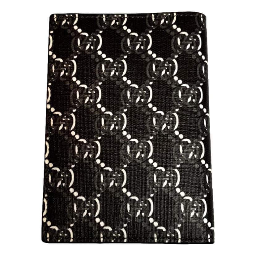 Gucci Gucci GG Shadow Large Bifold Wallet Black Embossed Leather Black Leather Never worn - Back View