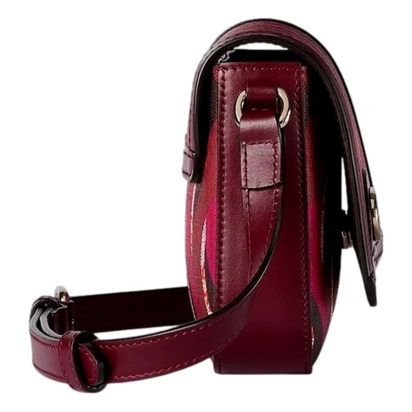 Gucci Gucci Printed Red Snake Mini Supreme Crossbody Bag Red Leather Never worn - Box View