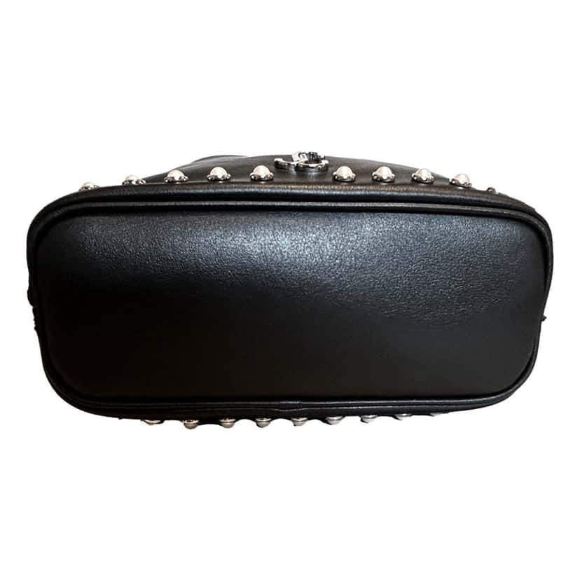 Jimmy Choo Jimmy Choo Marcheline Pearl Small Bucket Crossbody Bag Black Black Leather Never worn - Model View