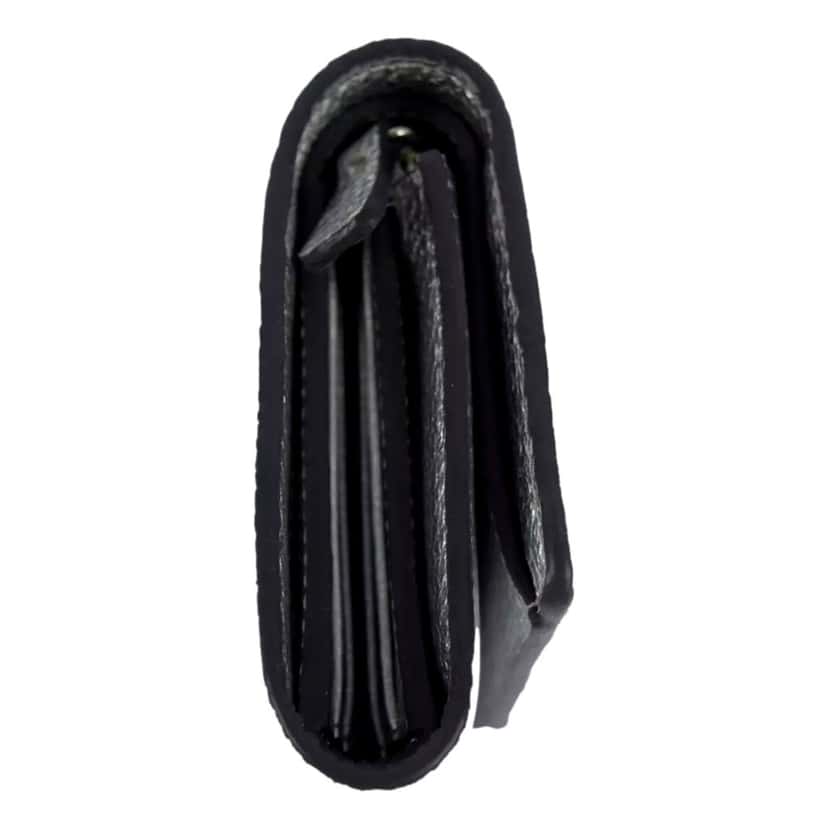 Jimmy Choo Jimmy Choo Loni Silver Leather Embossed Logo Tri-Fold Card Case Wallet Silver Leather Never worn - Inside View