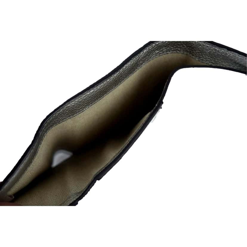 Jimmy Choo Jimmy Choo Loni Silver Leather Embossed Logo Tri-Fold Card Case Wallet Silver Leather Never worn - Box View