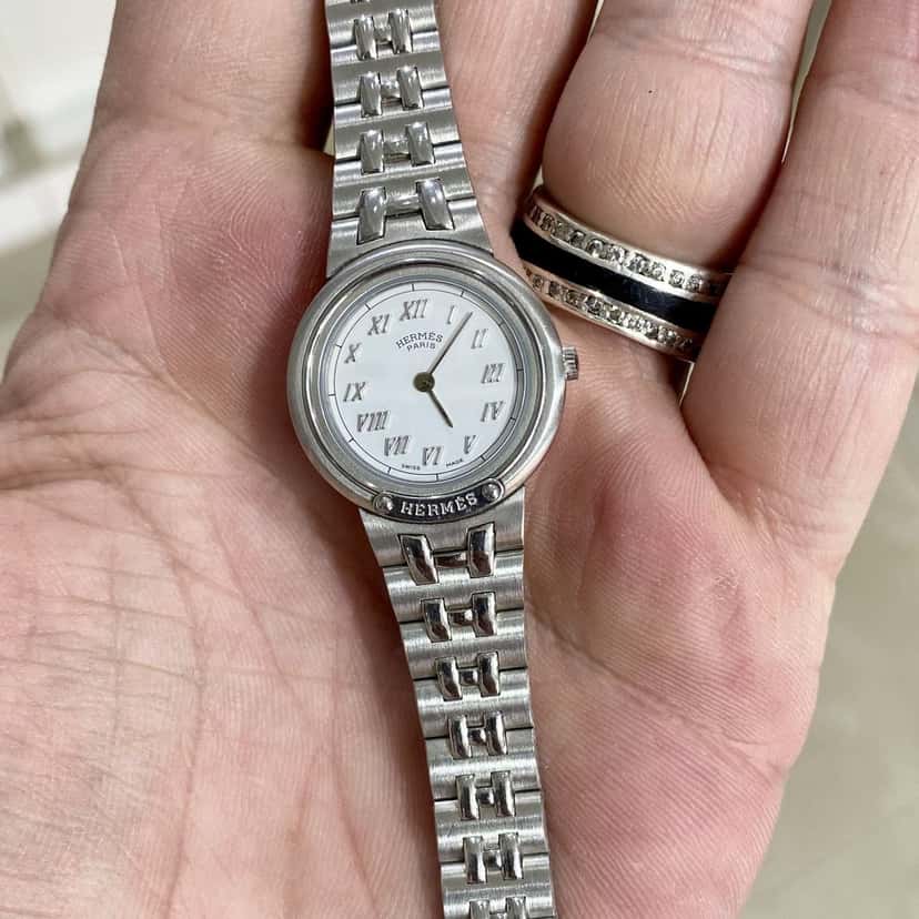 Hermès Arceau Metallic Very good condition - Back View