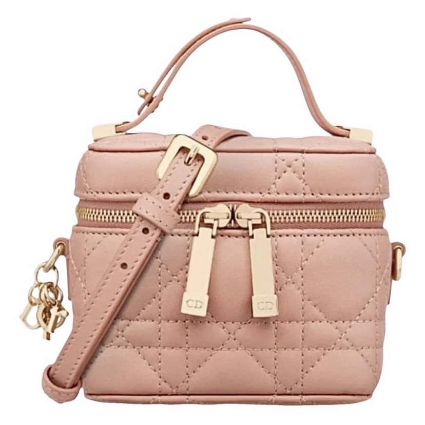 Dior Dior Vanity Lady Pink Leather Never worn, with tag - Front View