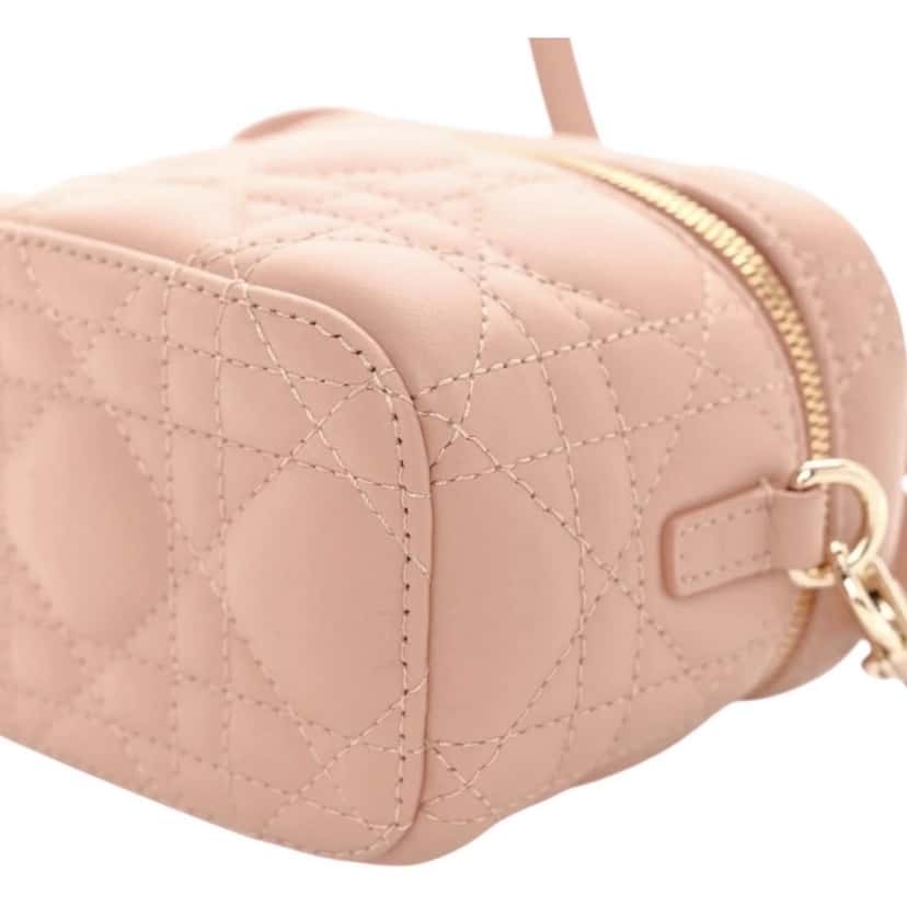 Dior Dior Vanity Lady Pink Leather Never worn, with tag - Inside View