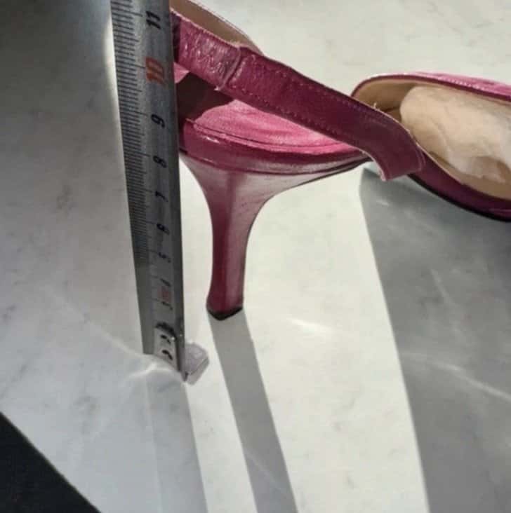 Chanel Chanel Heels Purple Leather Very good condition - Box View