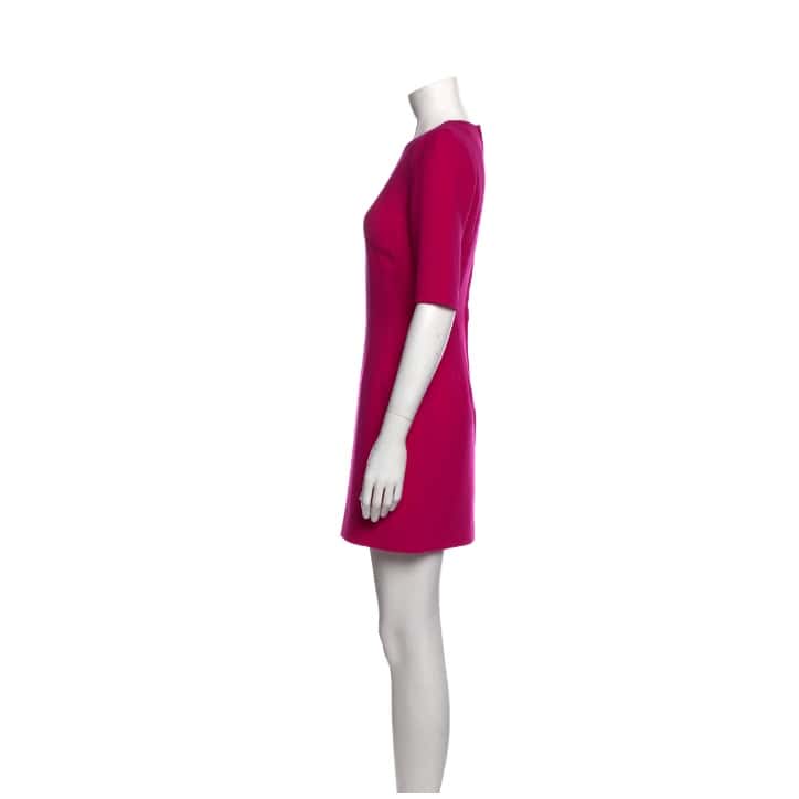Dolce & Gabbana Mini Dress Pink Wool Very good condition - Inside View