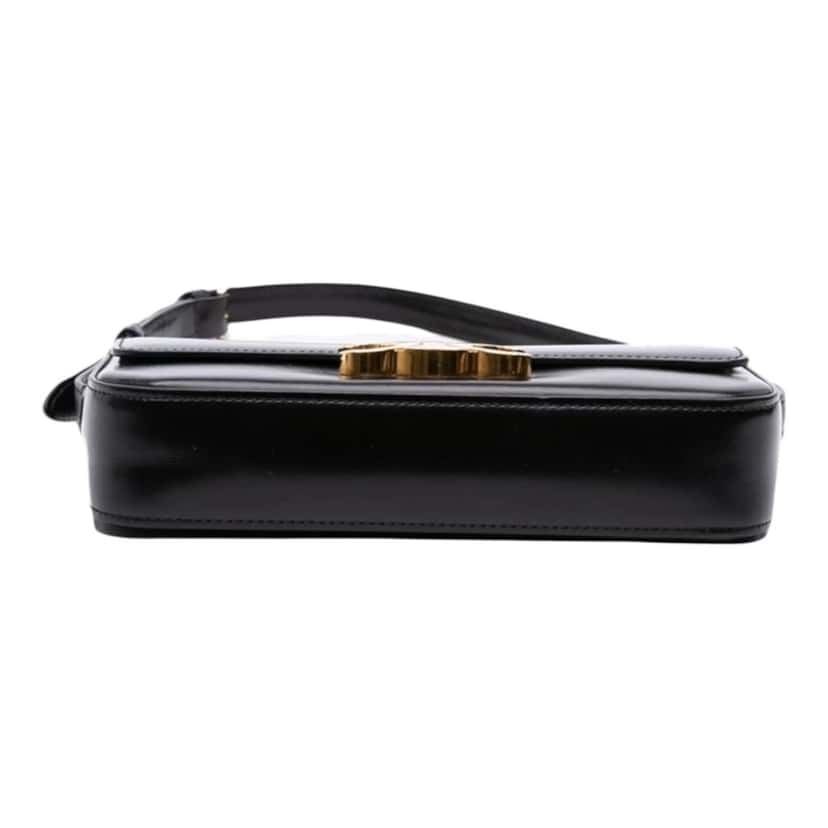 Celine Celine Triomphe Black Leather Never worn, with tag - Inside View