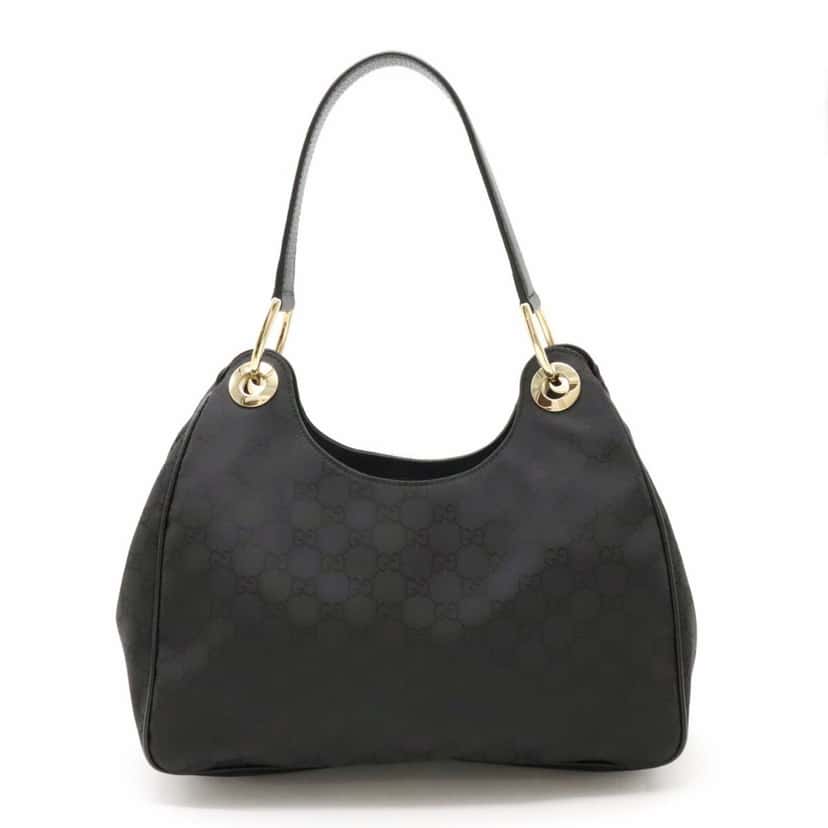 Gucci GG nylon Black Very good condition - Front View