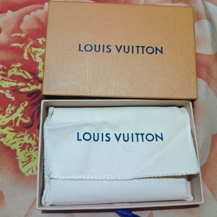 Louis Vuitton CC Holder Camel Leather Never worn, with tag - Model View