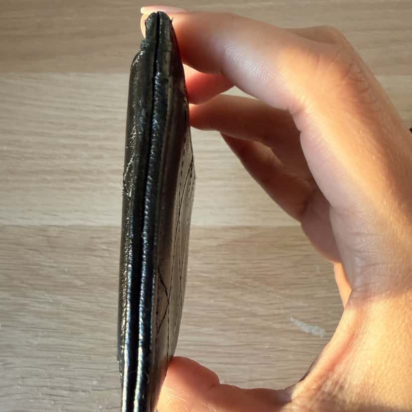 Chanel Card Holder Black Good condition - Model View