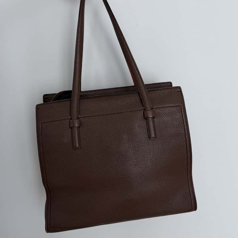 Salvatore Ferragamo Good Condition Brown Leather Good condition - Back View