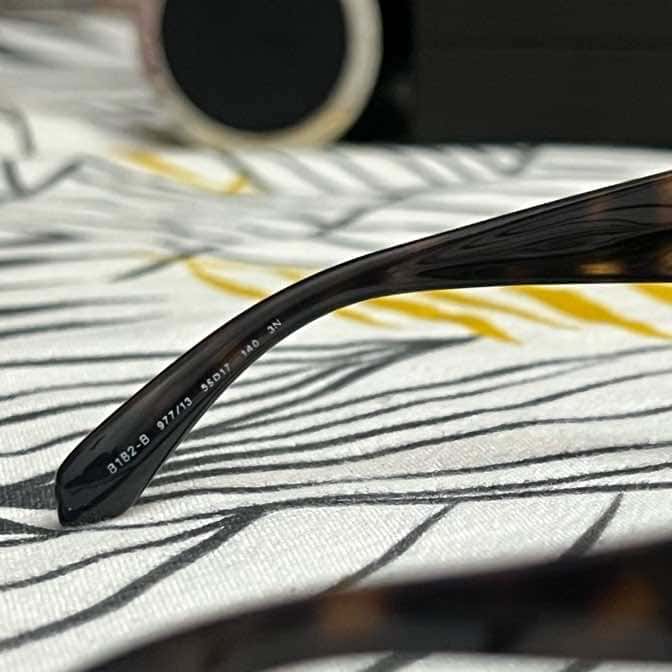 Bvlgari Sunglasses Brown Acetate Plastic Very good condition - Back View