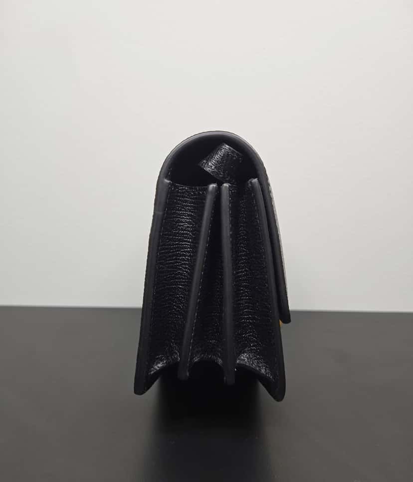 Alaïa Le Papa Small leather crossbody bag Black Leather Never worn, with tag - Back View