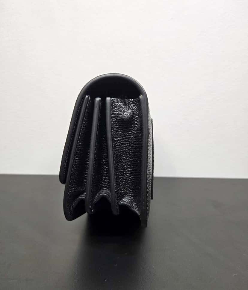 Alaïa Le Papa Small leather crossbody bag Black Leather Never worn, with tag - Inside View