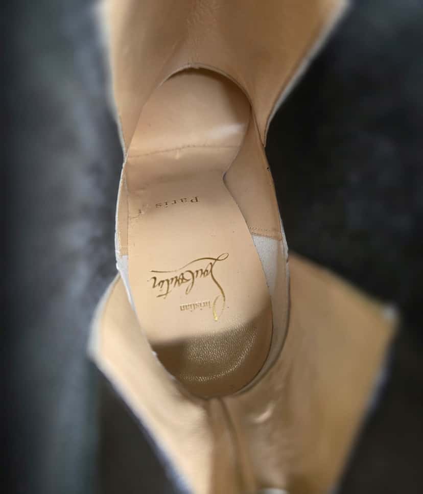 Christian Louboutin Me In The 90S boots Black Leather Never worn - Box View