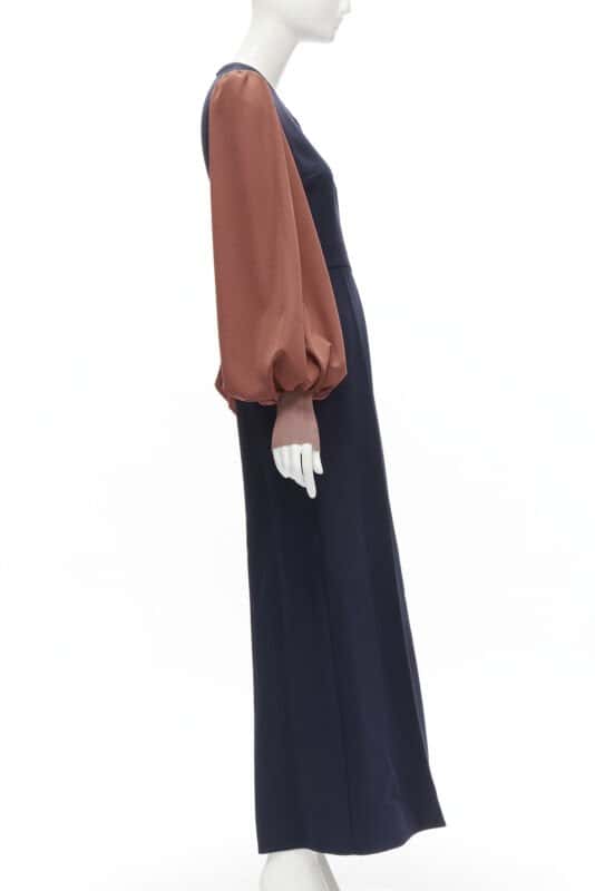 Roksanda Navy Red Jumpsuit Navy Polyester Never worn - Model View