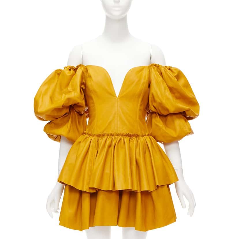 Aje Castellain Yellow Leather Very good condition - Front View