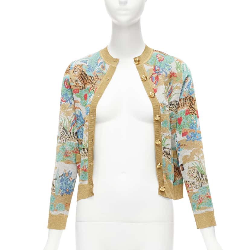 Gucci Oriental Tiger Cardigan Other Viscose Never worn - Inside View