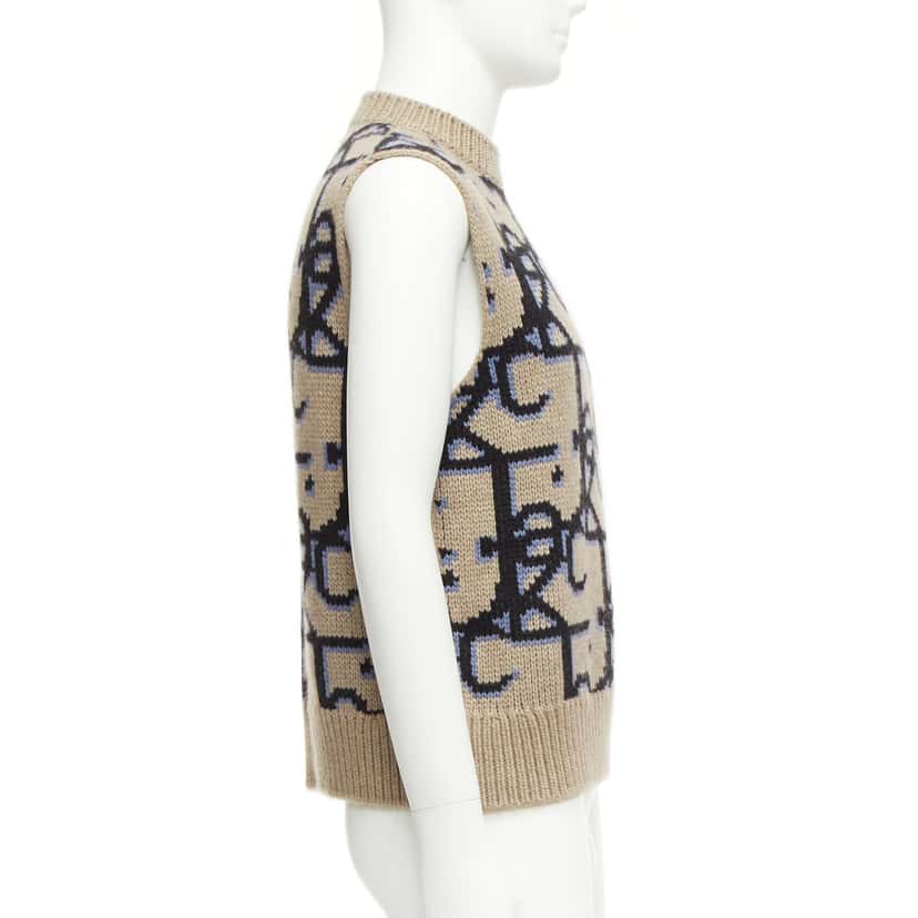 Dior Cactus Jack Beige Cashmere Never worn - Model View
