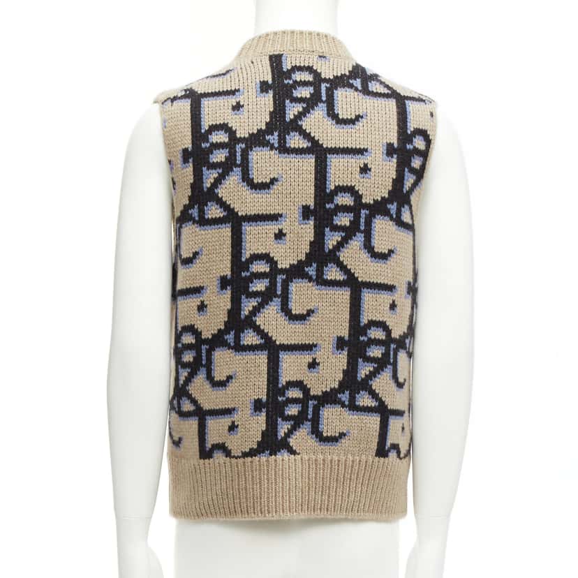 Dior Cactus Jack Beige Cashmere Never worn - Box View