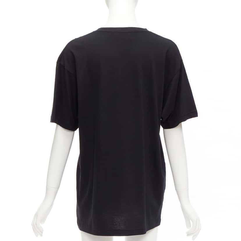 Gucci Logo Relaxed Shirt Black Cotton Never worn - Box View