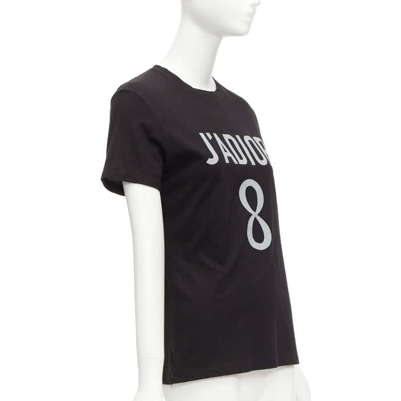 Dior Distressed J’adior Shirt Black Cotton Very good condition - Inside View