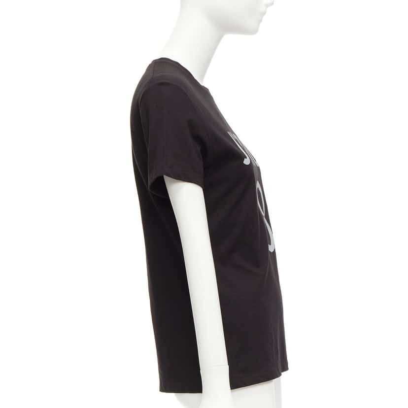 Dior Distressed J’adior Shirt Black Cotton Very good condition - Model View