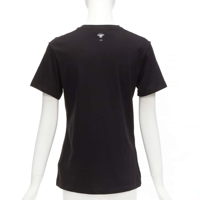 Dior Distressed J’adior Shirt Black Cotton Very good condition - Box View