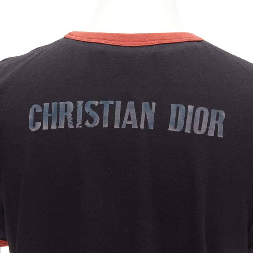 Dior Valentines J’adior Shirt Black Cotton Never worn - Back View