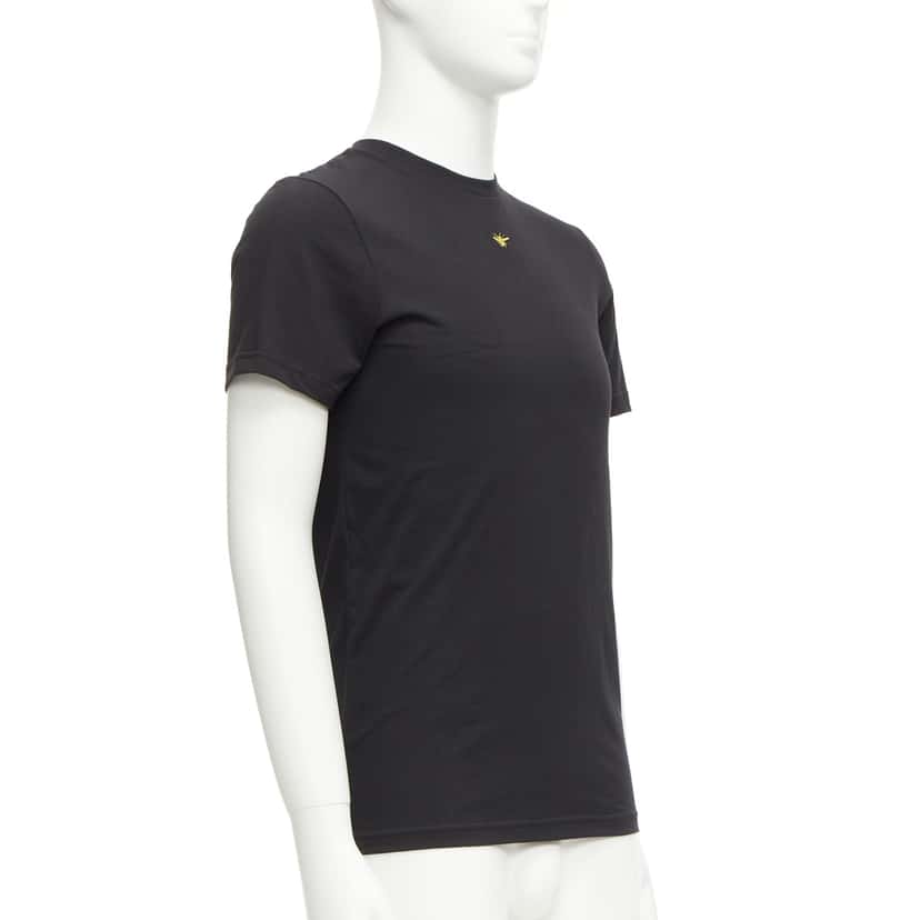 Dior Bee Embroidered Shirt Black Cotton Never worn - Inside View