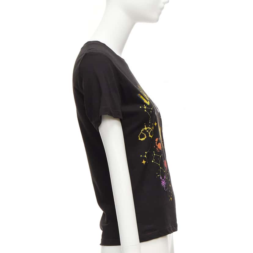 Dior Astrology Logo Shirt Black Cotton Never worn - Model View