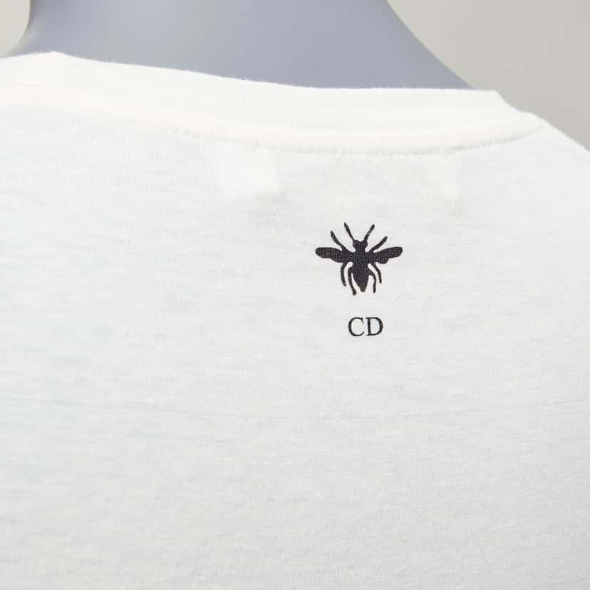 Dior Vibe Star Tee White Cotton Very good condition - Back View