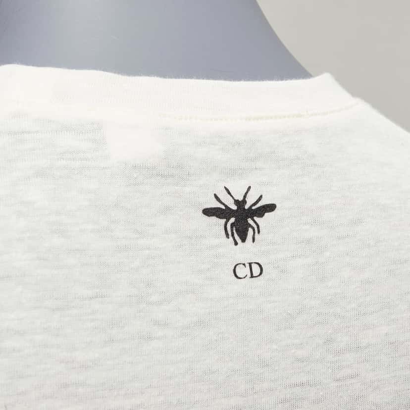 Dior Brutal Journey Tee Beige Cotton Never worn - Back View
