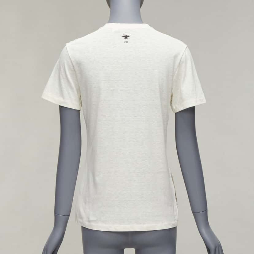 Dior Brutal Journey Tee Beige Cotton Never worn - Box View