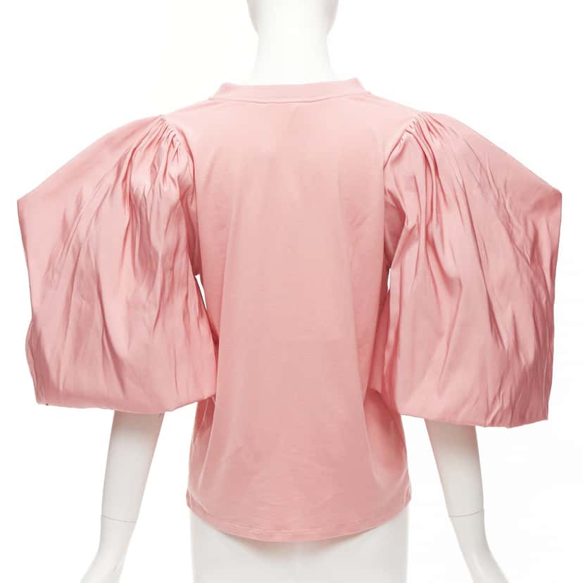 Alexander McQueen Dramatic Puff Shirt Pink Cotton Never worn, with tag - Box View