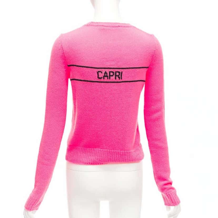 Dior Pink Star Sweater Pink Cashmere Never worn - Box View
