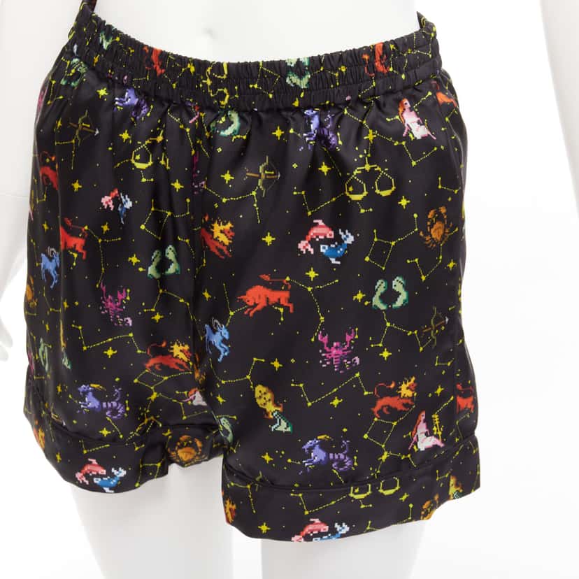 Dior Astrology Boxer Shorts Black Silk Never worn - Back View