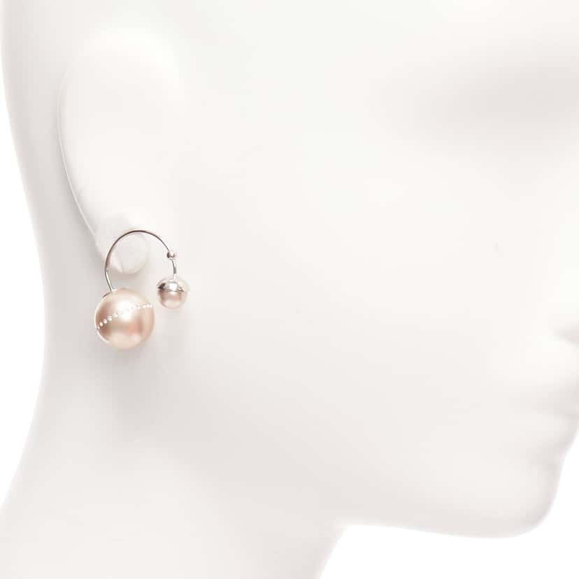 Dior Pink Pearl Earrings Pink Pearl Never worn - Back View