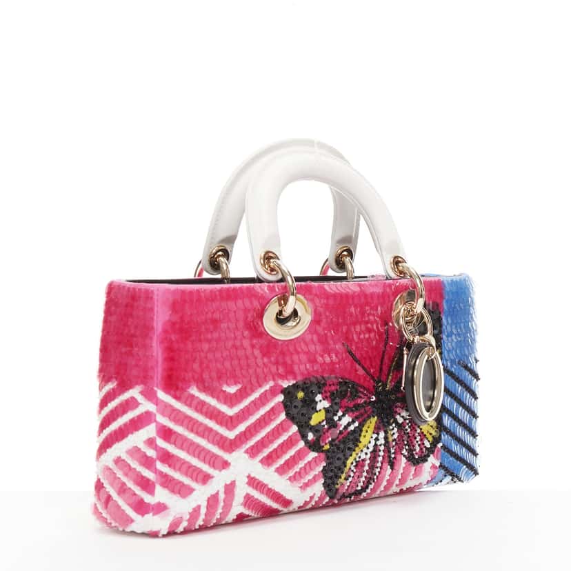 Dior D-joy Pink Leather Very good condition - Inside View