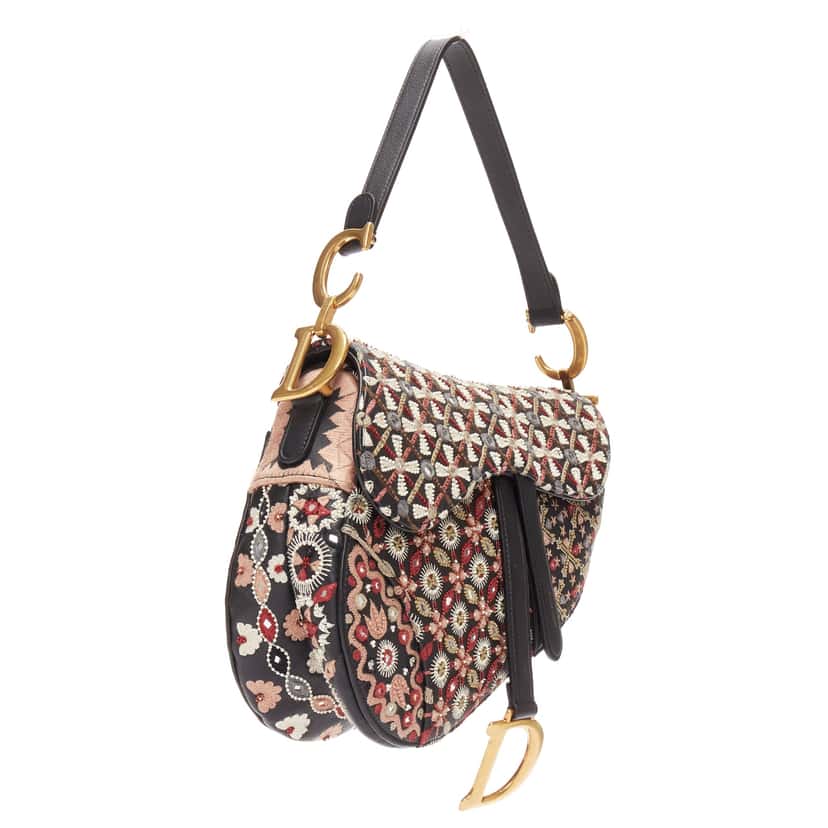 Dior Saddle MultiColor Leather Very good condition - Inside View