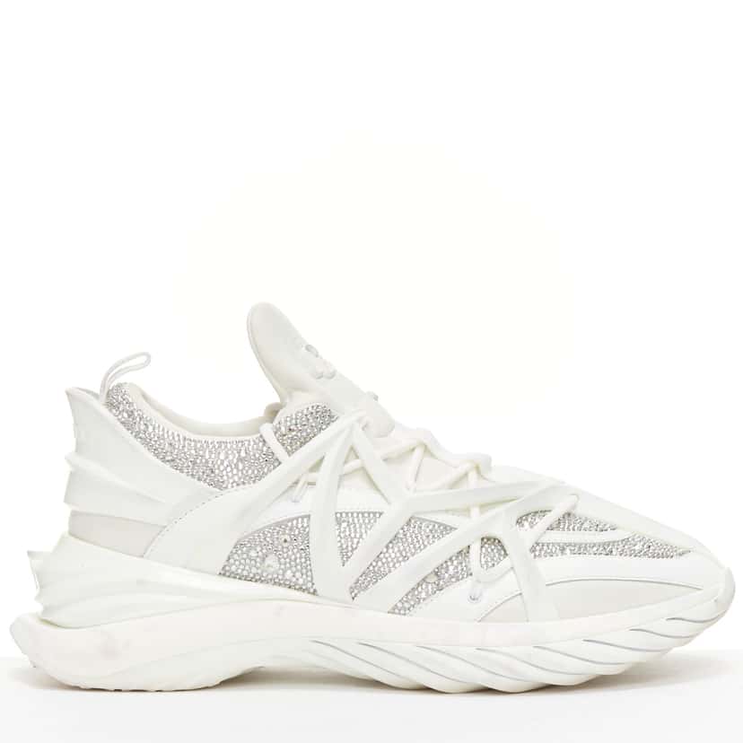 Jimmy Choo Cosmos White Leather Fair condition - Front View