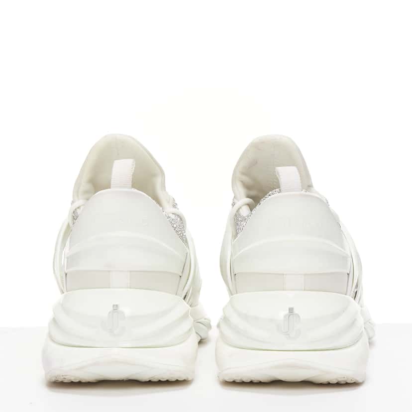 Jimmy Choo Cosmos White Leather Fair condition - Box View