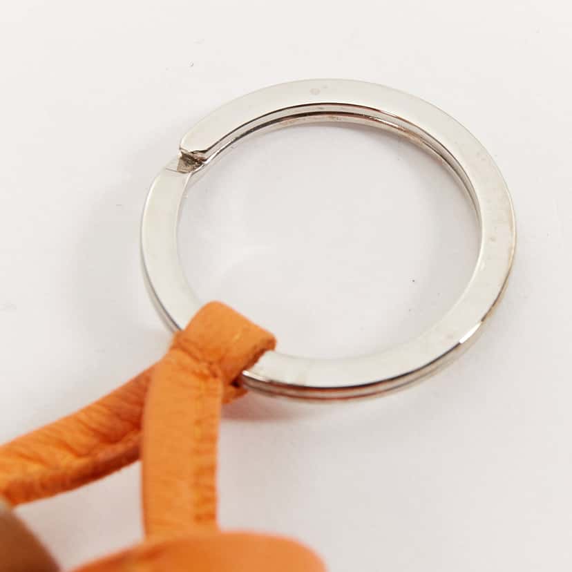 Hermès Carmen Uno Dos Brown Leather Good condition - Back View