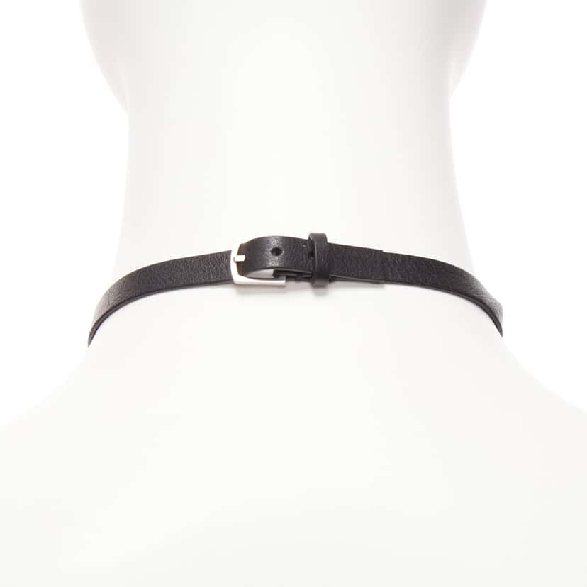 Dior Marble Star Choker Black Metal Very good condition - Box View