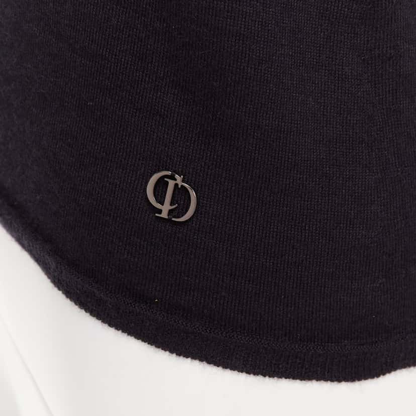 Dior Cashmere Knit Vest Black Cashmere Very good condition - Back View