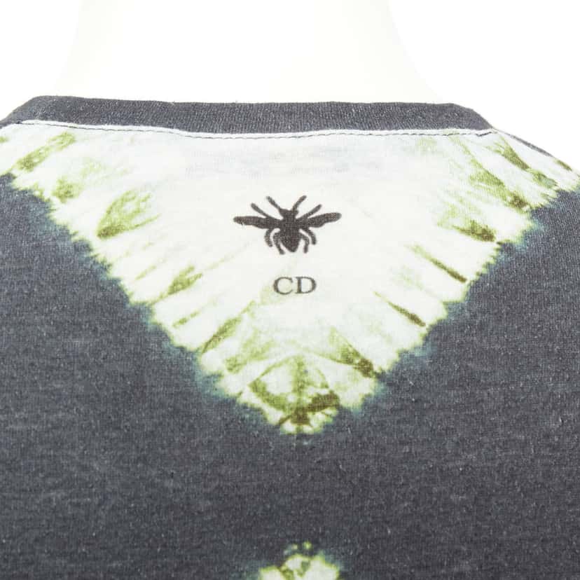 Dior Tie Dye J’adior Shirt Green Cotton Never worn - Back View
