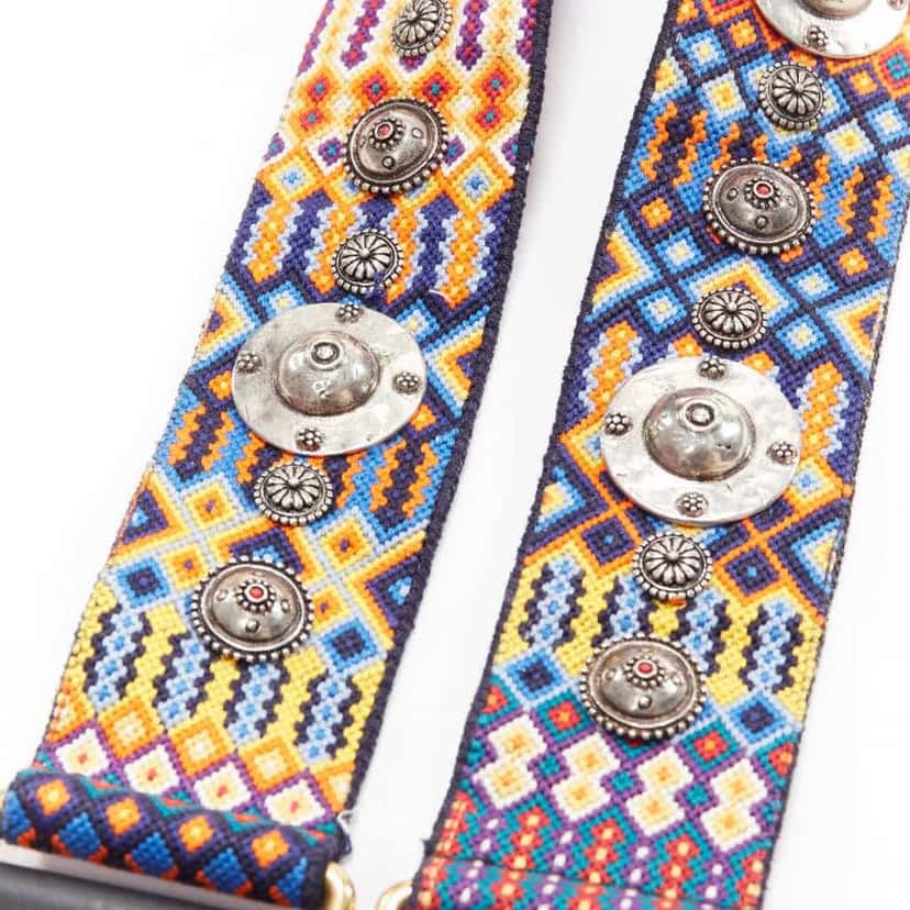 Dior Fiesta Bag Strap MultiColor Very good condition - Back View